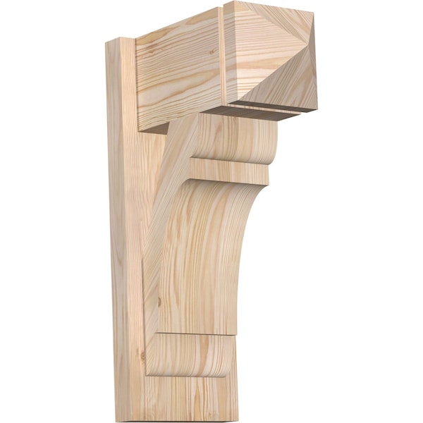Ekena Millwork Olympic Arts & Crafts Smooth Outlooker, Douglas Fir, 7 1/2"W x 14"D x 22"H OUT08X14X22OLY03SDF - main